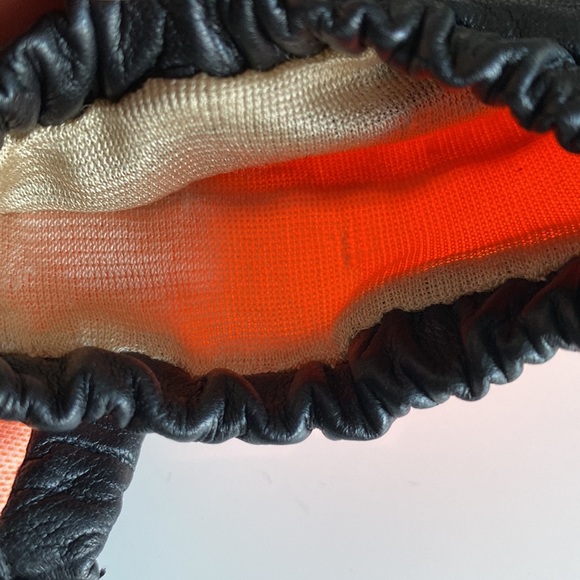 ARISTIDE Leather Gloves Size 7.5 - Picture 5 of 6